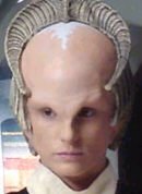 Enid-Raye in Minbari makeup Enid-Raye in Minbari makeup